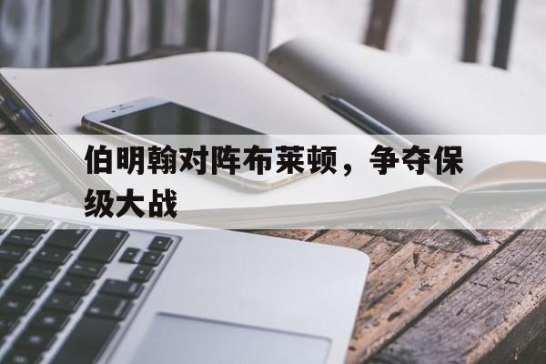 伯明翰对阵布莱顿，争夺保级大战